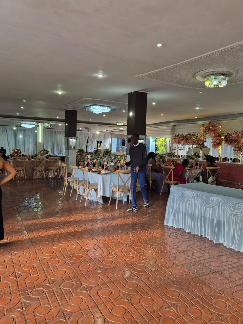 Event hall overview
