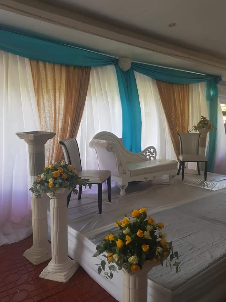 Wedding stage setup